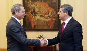 Դեսպան Արմեն Սարգսյանն իր հավատարմագիրը  հանձնեց Բուլղարիայի Նախագահին
