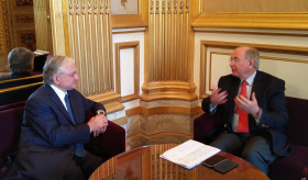 Foreign Minister of Armenia met Parliamentarians of France