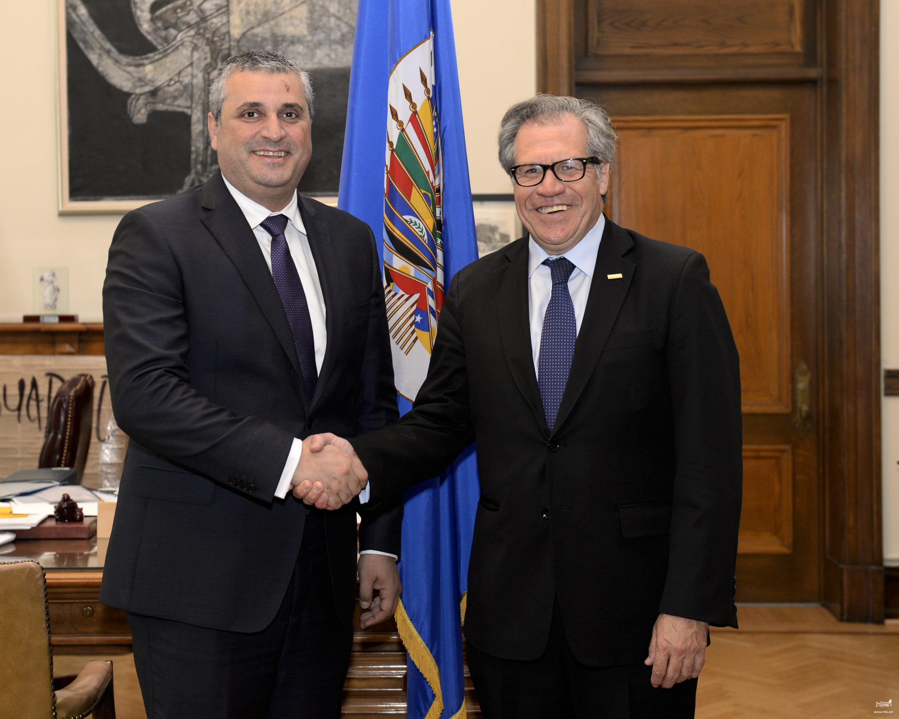 The Secretary General of the Organization of American States received the Armenian Ambassador