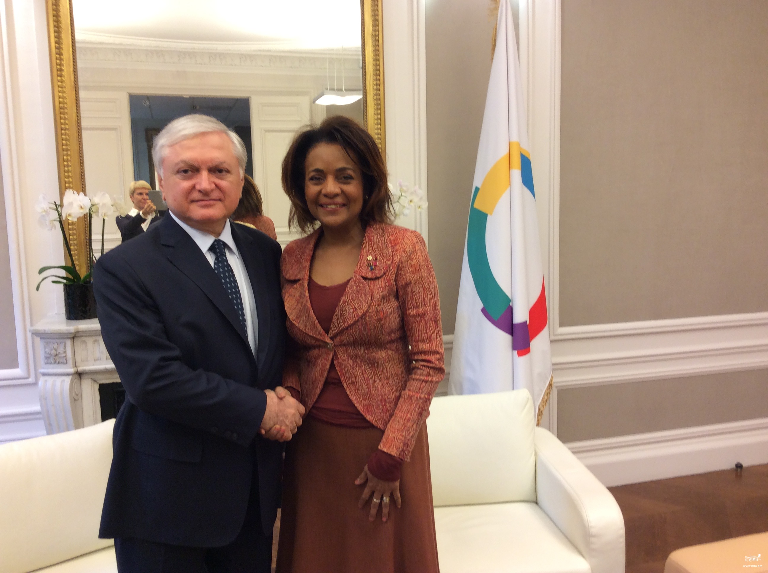 Foreign Minister of Armenia met Secretary General of the International Organization of La Francophonie