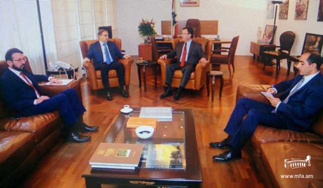 Դեսպան Մկրտչյանի հանդիպումը Լիբանանի զբոսաշրջության նախարարի հետ