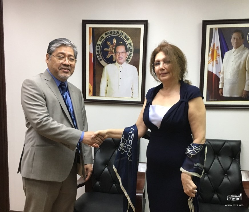 Դեսպան Վարդանյանի հանդիպումները Ֆիլիպիններում