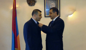 Շքանշանի հանձնման արարողություն Հալեպում ՀՀ գլխավոր հյուպատոսությունում
