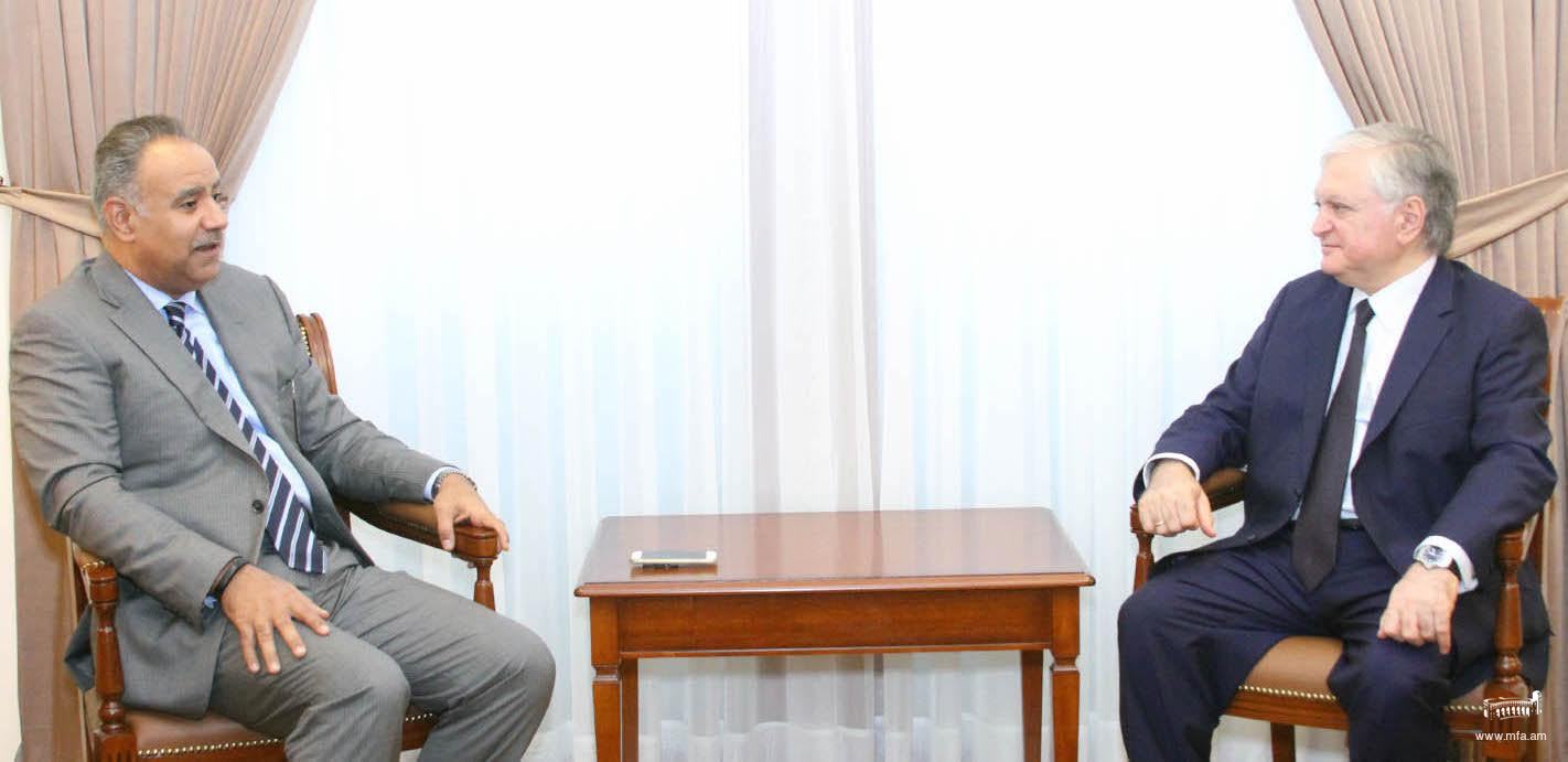Minister of Foreign Affairs received the Ambassador of the State of Kuwait on the occasion of completing his diplomatic mission