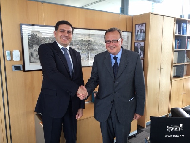 ԵԽ-ում ՀՀ մշտական ներկայացուցչի հանդիպումը ՄԻԵԴ-ի նախագահի հետ