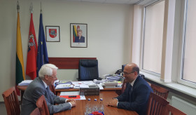 Ambassador Mkrtchyan's meetings at the Seimas