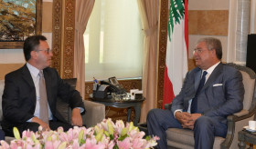 Ambassador Mkrtchyan's meeting with Lebanese Minister of Interior