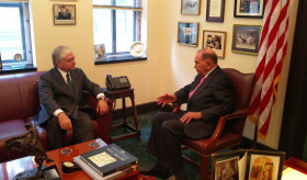 Edward Nalbandian delivered a lecture at Baker Institute