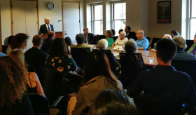 Edward Nalbandian delivered lecture at Stanford University