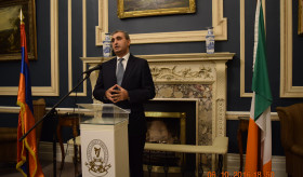 Հայաստանի անկախության 25–ամյակին նվիրված ընդունելություն Իռլանդիայում