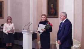 ՀՀ պետական պարգևների հանձնման արարողություն ՌԴ-ում ՀՀ դեսպանությունում 