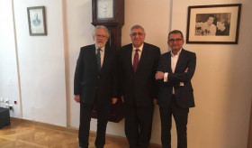 Դեսպան Կիրակոսյանի հանդիպումն Ավստրիայի գիտությունների ակադեմիայի նախագահի հետ