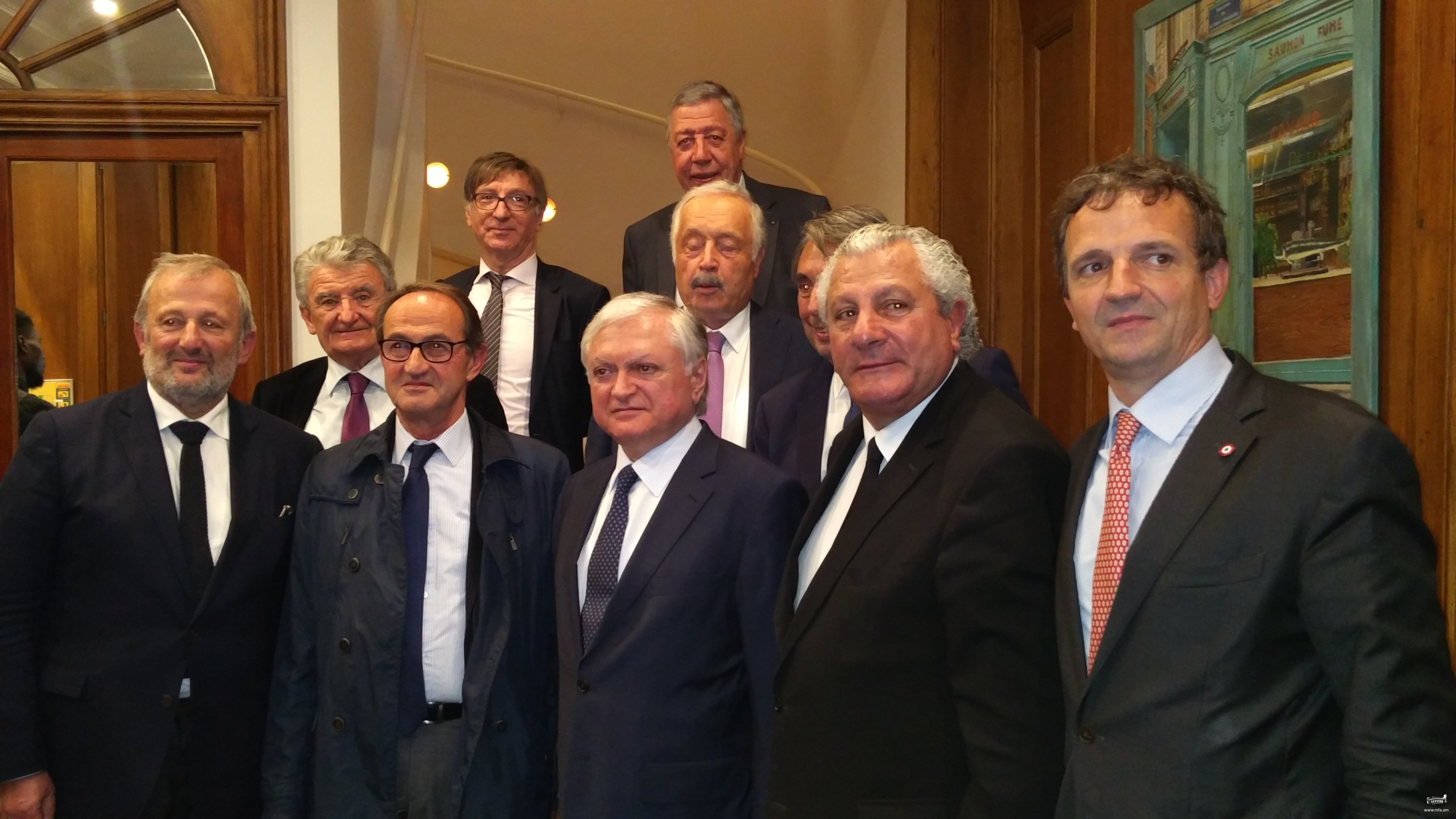 Edward Nalbandian met with the French Parliamentarians