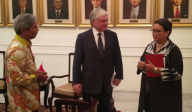 Meeting of the Foreign Ministers of Armenia and Indonesia