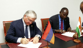Հայաստանի և Նիգերի արտգործնախարարները ստորագրեցին դիվանագիտական հարաբերությունների հաստատման մասին արձանագրւթյունը