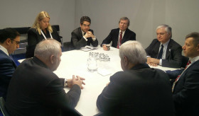Edward Nalbandian met with the OSCE Minsk Group co-chairs