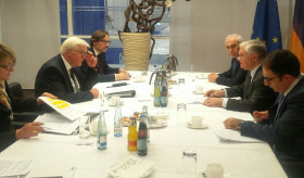 Meeting between Edward Nalbandian and Frank-Walter Steinmeier