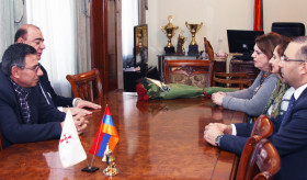 «Բարի գալուստ Հայաստան» դիվանագիտական ասոցիացիայի նախագահն այցելեց Գյումրիի «Ժպիտ» մանկապարտեզ
