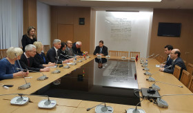 Դեսպան Մկրտչյանի հանդիպումը Լիտվայի Սեյմասի հայ-լիտվական բարեկամական խմբի անդամների հետ