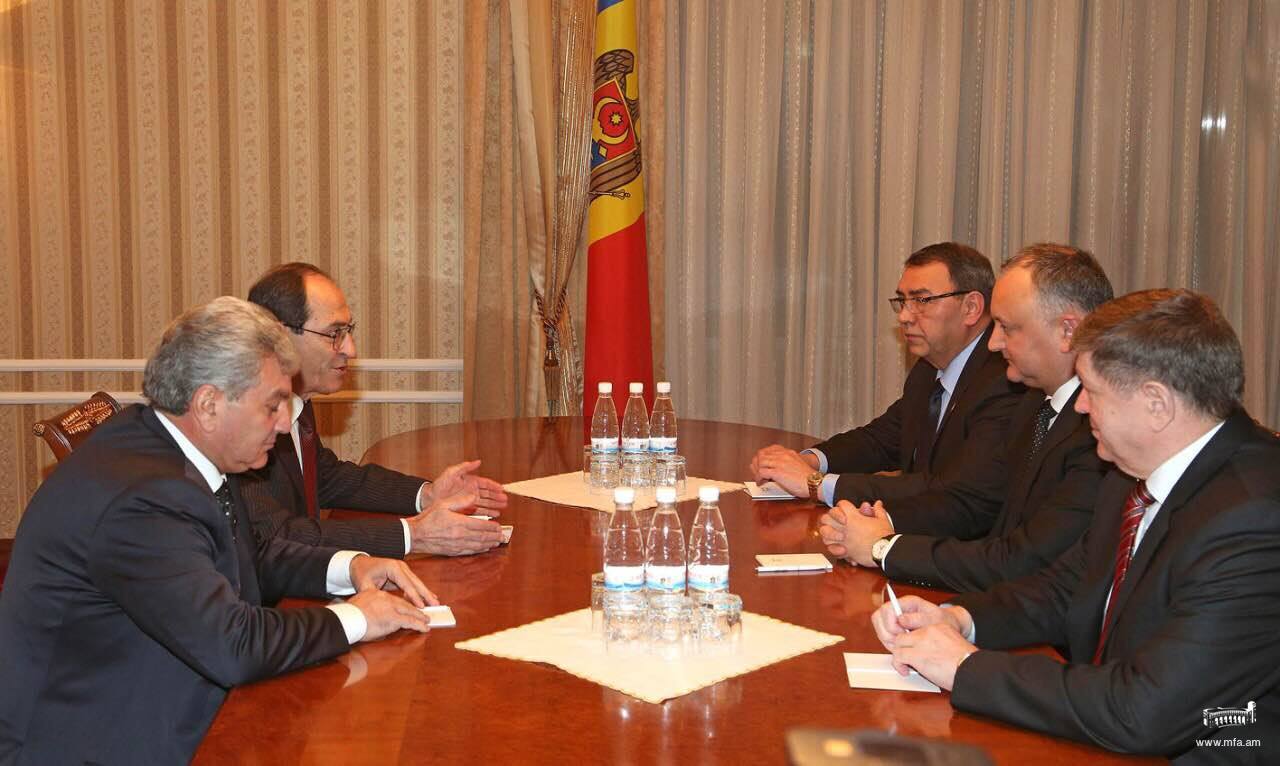 Visit of Deputy Foreign Minister Shavarsh Kocharyan  to Chisinau