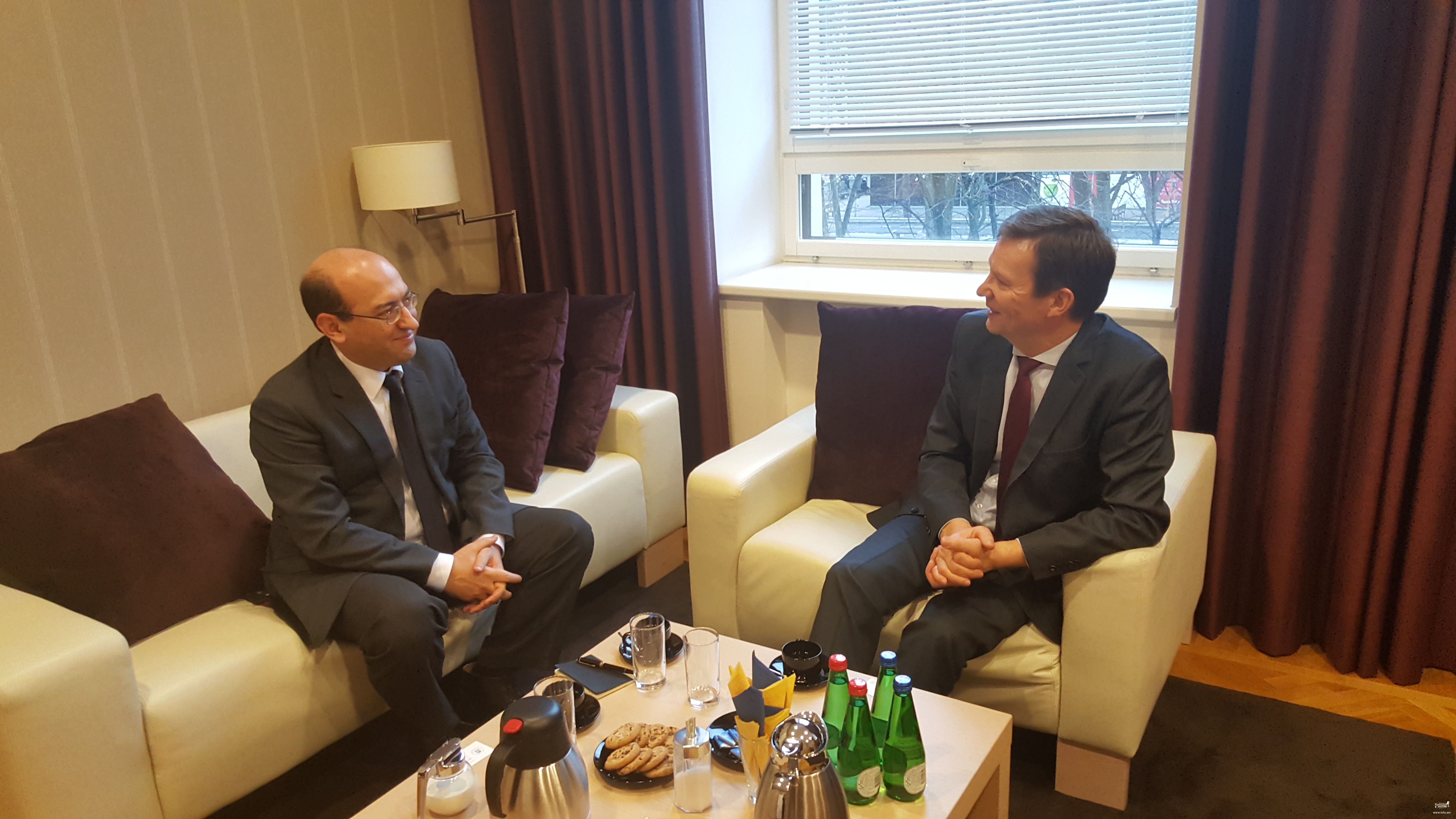 Դեսպան Մկրտչյանի հանդիպումը Տարտուի համալսարանի ռեկտորի հետ