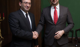 Դեսպան Մկրտչյանի հանդիպումը Լատվիայի խորհրդարանում