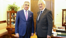 Դեսպան Ղազարյանի հանդիպումները ԼՀ Սեյմի փոխնախագահի և ԼՀ տնտեսական զարգացման փոխնախարարի հետ