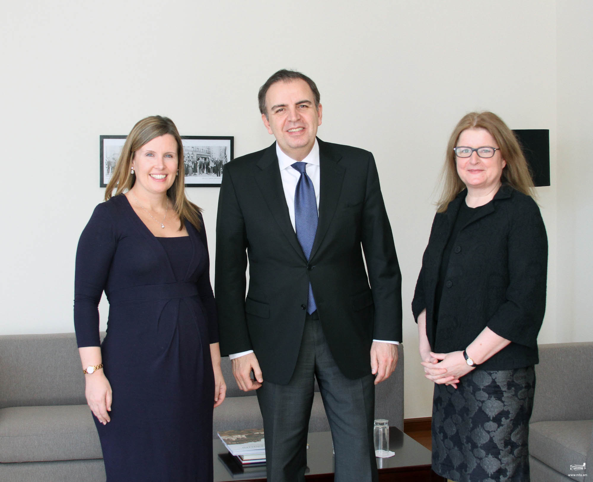Deputy FM Nazarian received the Head of Eastern Europe and Central Asia Directorate of the Foreign and Commonwealth Office of the UK