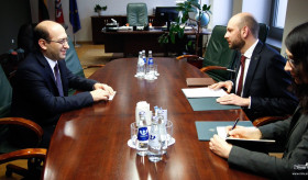 Դեսպան Մկրտչյանի հանդիպումը  Լիտվայի ԱԳ նախարարի տեղակալի հետ