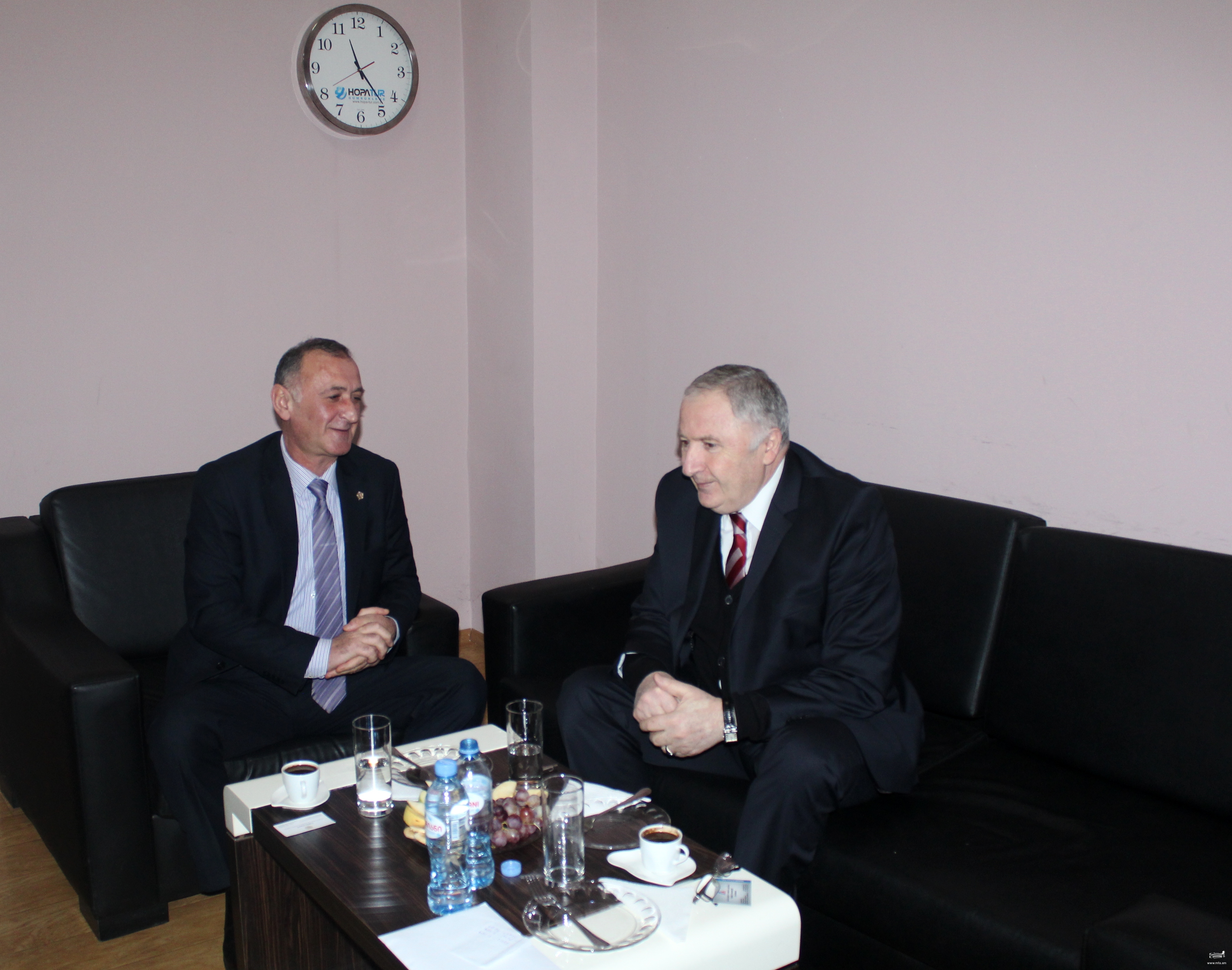 Բաթումիում ՀՀ գլխավոր հյուպատոսի հանդիպումն Աջարիայի առևտրաարդյունաբերական պալատի նախագահի հետ