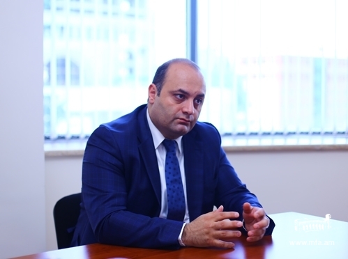 Deputy Foreign Minister Robert Harutyunyan participated in the online conference with the leaders of business and management sector of China