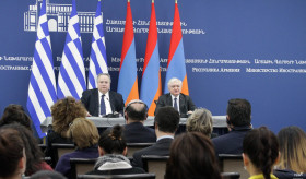 ԱԳ նախարար Էդվարդ Նալբանդյանի խոսքը Հունաստանի ԱԳ նախարար Նիկոս Կոսձիասի հետ համատեղ մամլո ասուլիսին