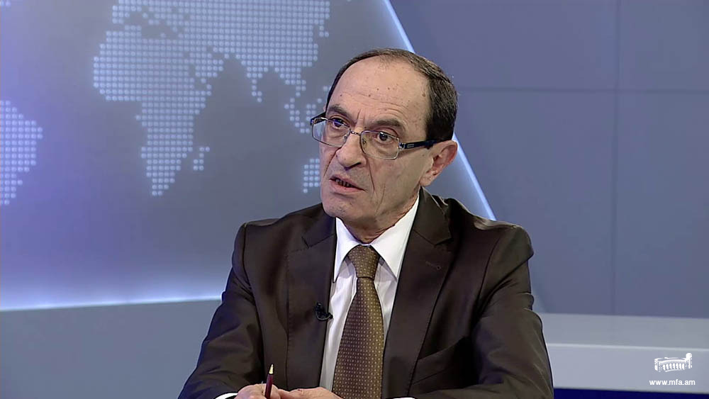 Answer of Deputy Foreign Minister Shavarsh Kocharyan to the question of Public TV “Orakarg” programme