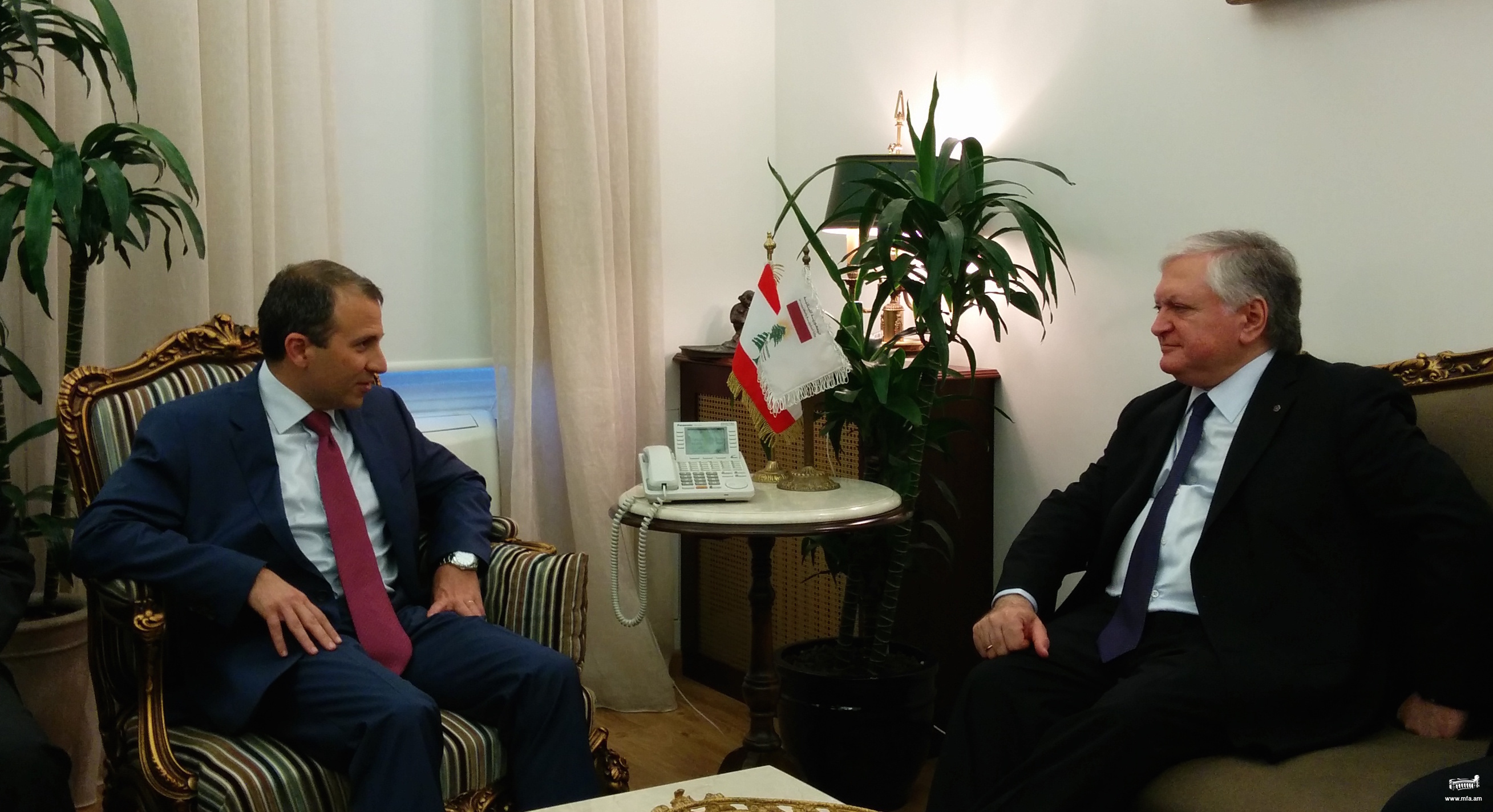 25th anniversary of establishment of diplomatic relations between Armenia and Lebanon