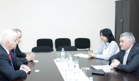ԱԳ նախարարի տեղակալ Աշոտ Հովակիմյանի հանդիպումն ԱՊՀ գործադիր կոմիտեի գործադիր քարտուղարի առաջին տեղակալի հետ