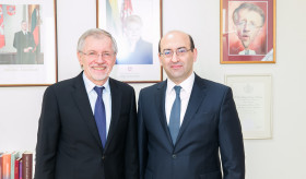 Դեսպան Մկրտչյանի հանդիպումը Լիտվայի Սեյմասի փոխնախագահի հետ