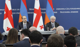 Հայաստանի ԱԳ նախարար Էդվարդ Նալբանդյանի մամլո հայտարարությունը Վրաստանի ԱԳ նախարար Միխեիլ Ջանելիձեի հետ բանակցությունների արդյունքներով