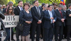 Հայոց ցեղասպանության 102-րդ տարելիցին նվիրված միջոցառում Ստրասբուրգում
