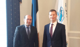 Դեսպան Տիգրան Մկրտչյանի հանդիպումները Էստոնիայում