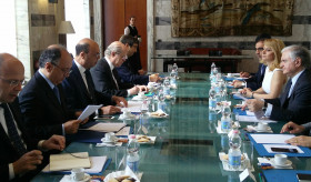 Meeting of the Foreign Ministers of Armenia and Italy