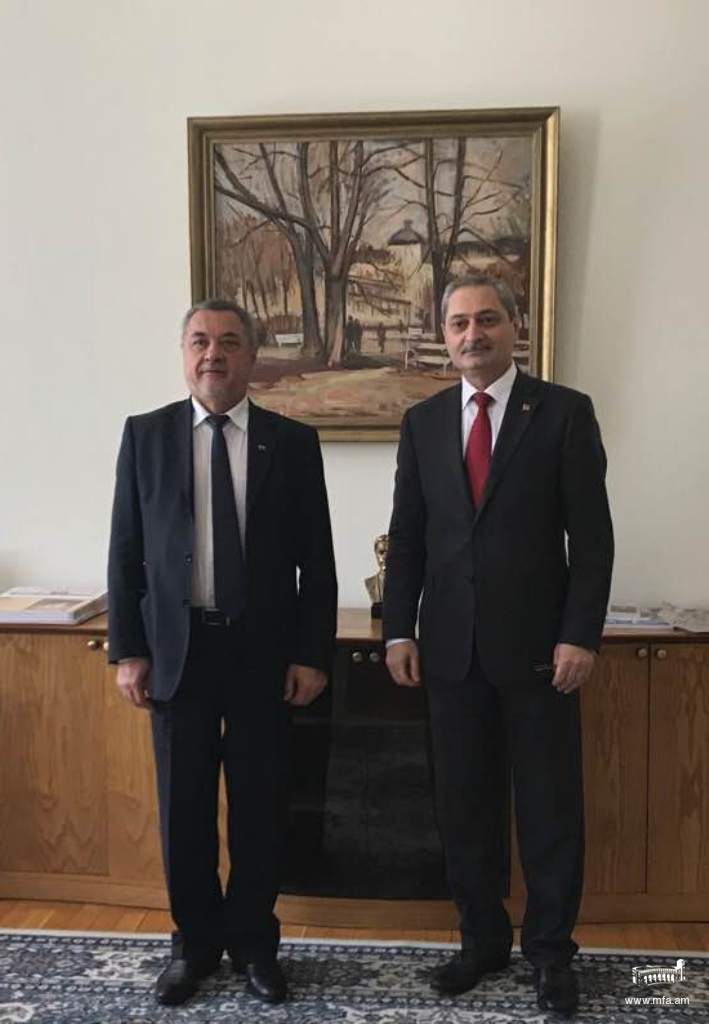 Դեսպան Սարգսյանի հանդիպումը Բուլղարիայի փոխվարչապետի հետ