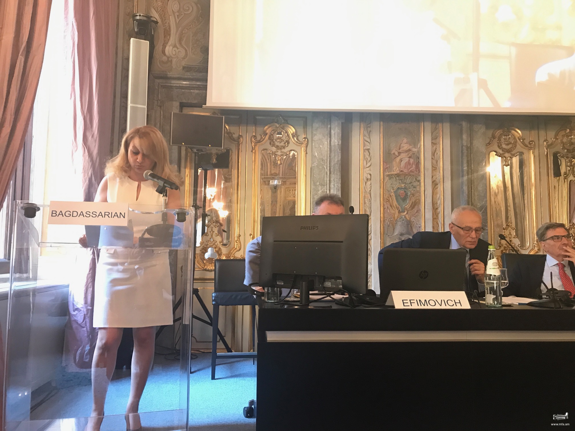 Դեսպան Բաղդասարյանը մասնակցեց Հռոմի 5-րդ եվրասիական սեմինարին