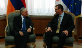 ԱԳ նախարար Նալբանդյանը մասնակցեց Սերբիայի նախագահի՝ պաշտոնի ստանձնման արարողությանը