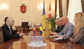 Օդեսայում ՀՀ գլխավոր հյուպատոսի և Օդեսայի քաղաքապետի հանդիպումը 