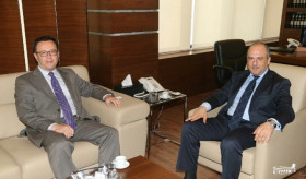 Դեսպան Մկրտչյանի և Լիբանանի սոցիալական հարցերի նախարարի հանդիպումը