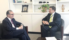 Meeting between the Permanent Representative of Armenia to the UN and the UNDP Administrator