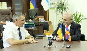Օդեսայում ՀՀ գլխավորր հյուպատոսի և Նիկոլաևի քաղաքապետի հանդիպումը