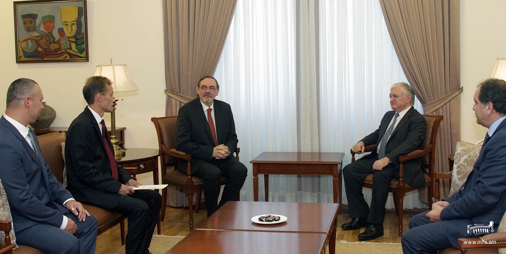 Russian Consul General in Gyumri handed over his consular patent to the Foreign Minister of Armenia