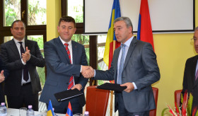 ՀՀ Լոռու մարզի և Ռումինիայի Հարգիտա նահանգի միջև ստորագրվեց եղբայրացան հուշագիր