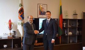 Դեսպան Մկրտչյանի այցը Լիտվայի Շյաուլյայ քաղաք